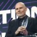 Billy Corgan, lead singer of Smashing Pumpkins receives TEC innovation Award at the NAMM Show 2026 in Anaheim, CA